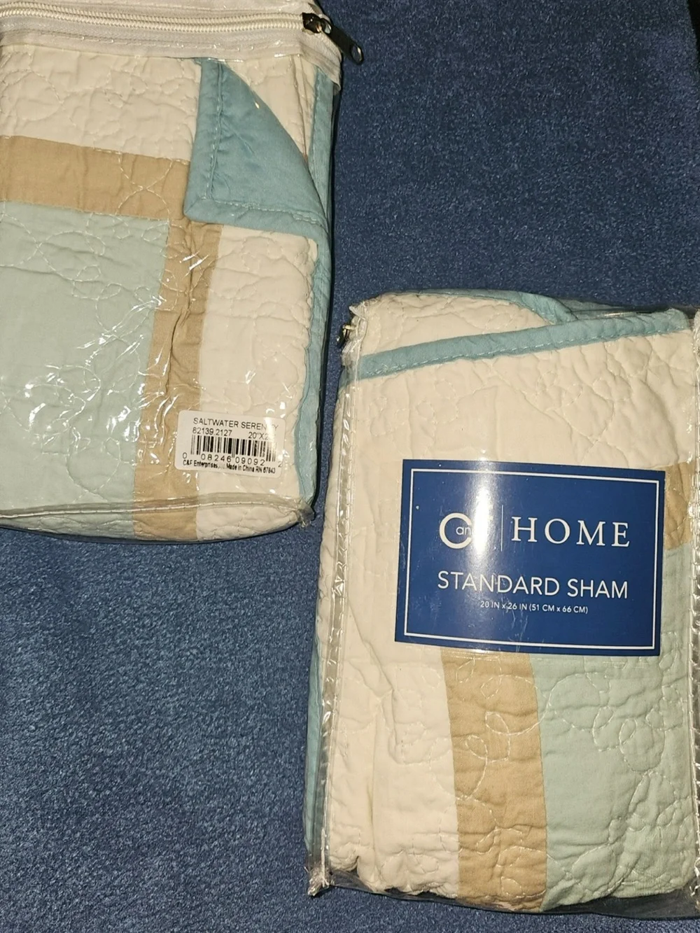 NWOT C&F HOME SALTWATER SERENITY STANDARD SHAM (2)